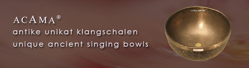 Unique, ancient, collected singing bowl