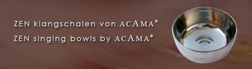 6 ACAMA ZEN-Klangschalen