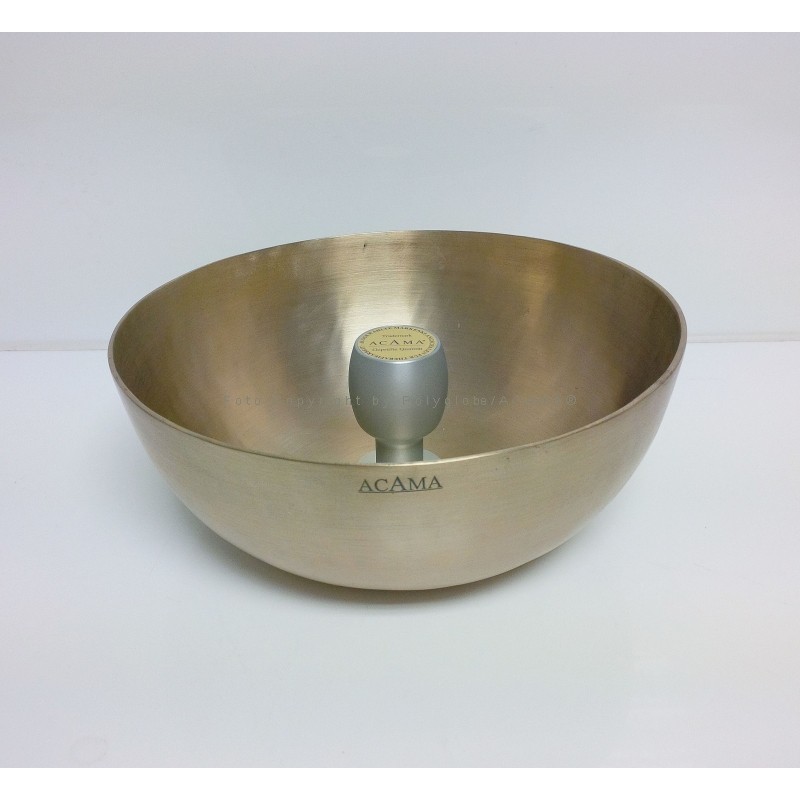 BESTSELLER! Wrist-bowl (Universal-bowl) with vibration-amplifier (as well to use as handle knob), avr. 1,20 kg