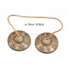 TC70G - ACAMA TIBETAN CYMBAL - LUCKY SYMBOLS
