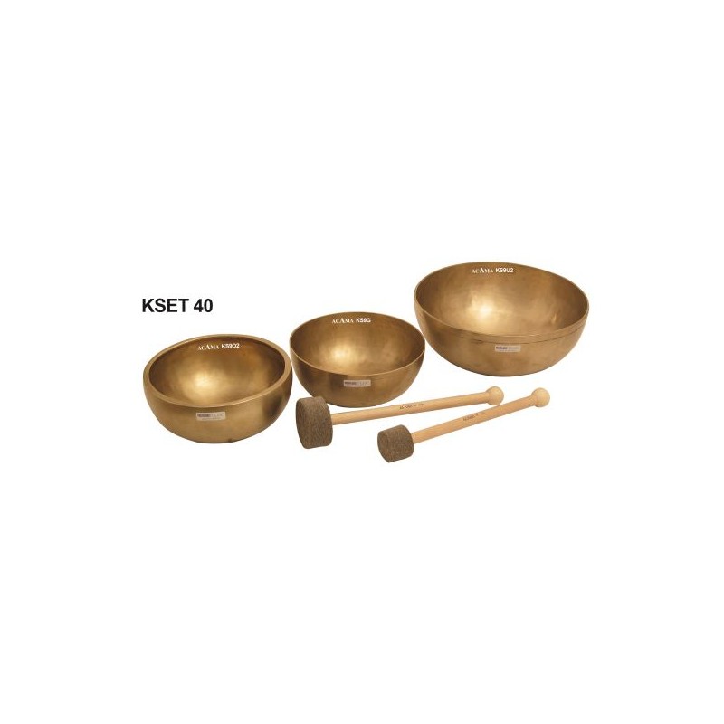ACAMA KSET40 - - KLANGLICH ABGESTIMMTES KLANGMASSAGE SET inkl. FILZSCHLÄGEL ACAMA KSET40 - - KLANGLICH ABGESTIMMTES KLANGMASSAGE SET inkl. FILZSCHLÄGEL