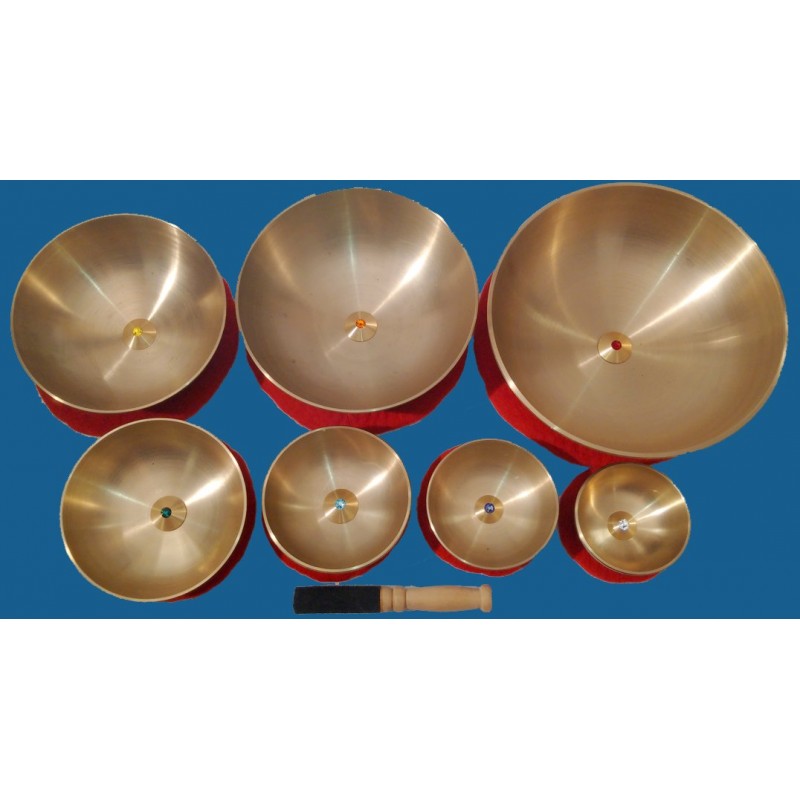 OMLCH7 - OM-LOTUS COLOR DIAMOND CHAKRA-SET OMLCH7 - OM-LOTUS COLOR DIAMOND CHAKRA-SET