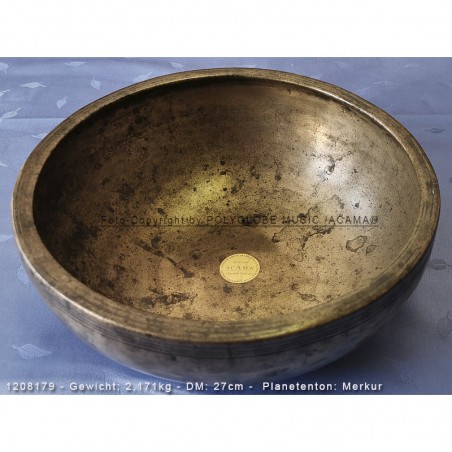 bowl 1208179 - unique ancient singing bowl_27cm