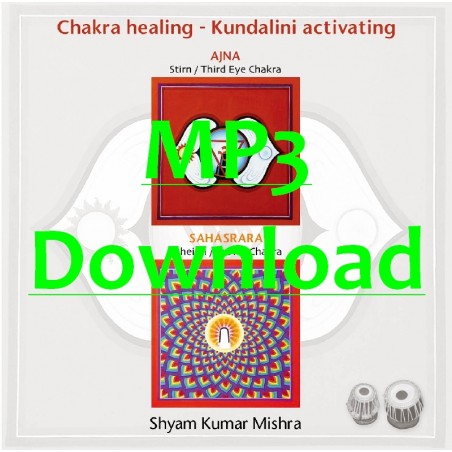 MISHRA SHYAM KUMAR - Chakra Healing, Kundalini activating CD 4 Scheitel- & Stirn Chakra - MP3