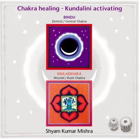 MISHRA SHYAM KUMAR - Chakra Healing, Kundalini activating CD 1 Wurzel- & Zentral Chakra