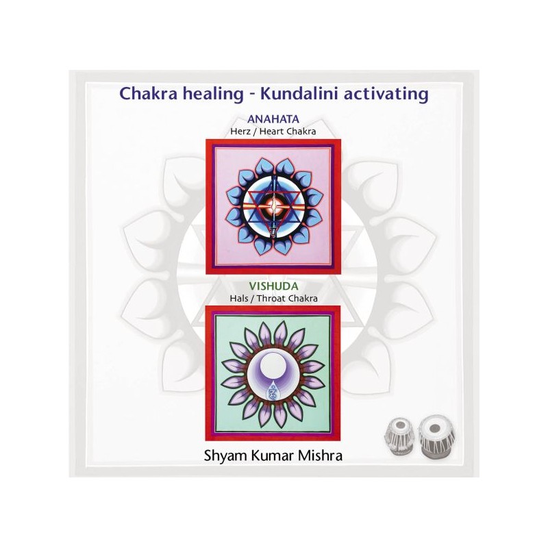 MISHRA SHYAM KUMAR - Chakra Healing, Kundalini activating CD 3 Hals- & Herz Chakra